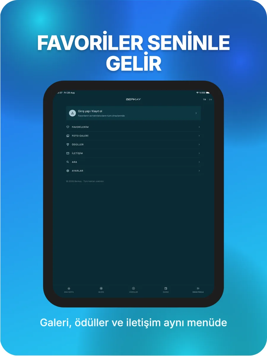 iPad’de favoriler